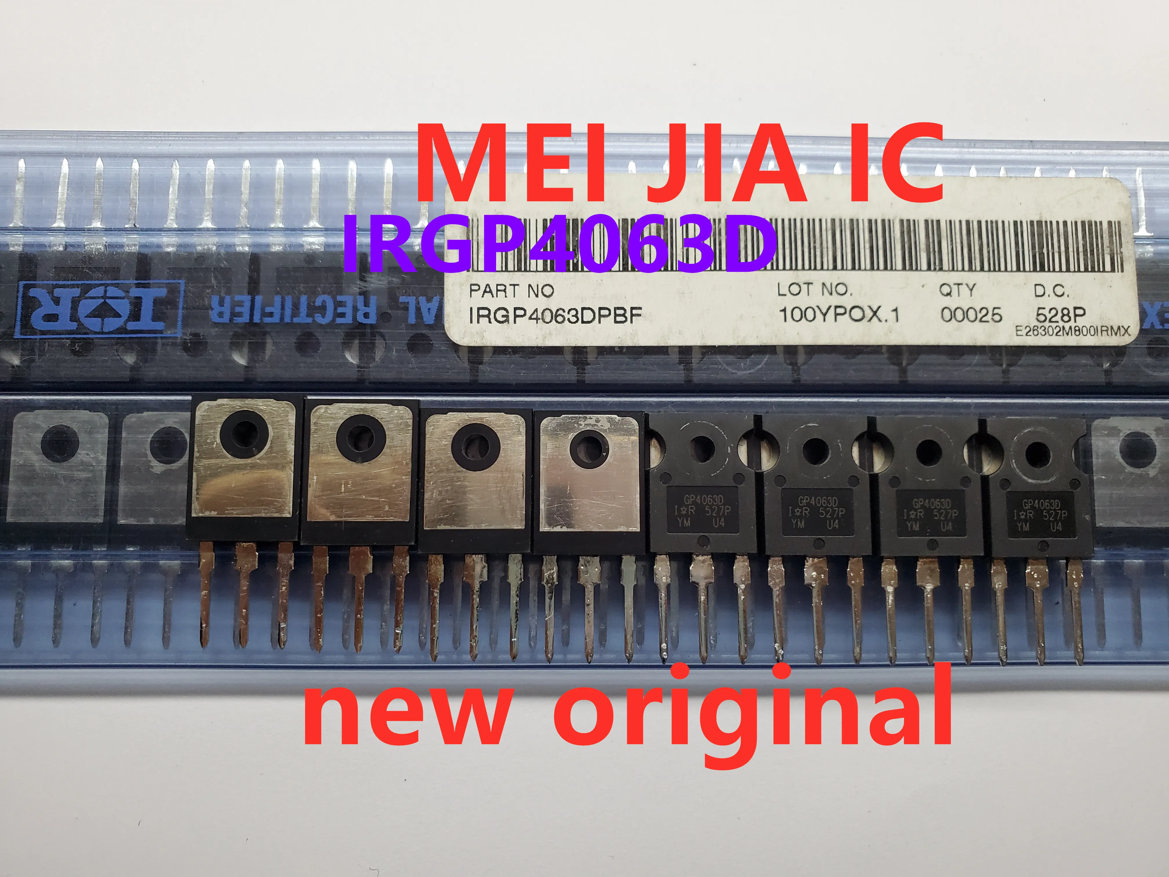 10pcs IRGP4063DPBF IGBT Transistors - 600V, 96A, TO-247 Package 9 thumbnail image