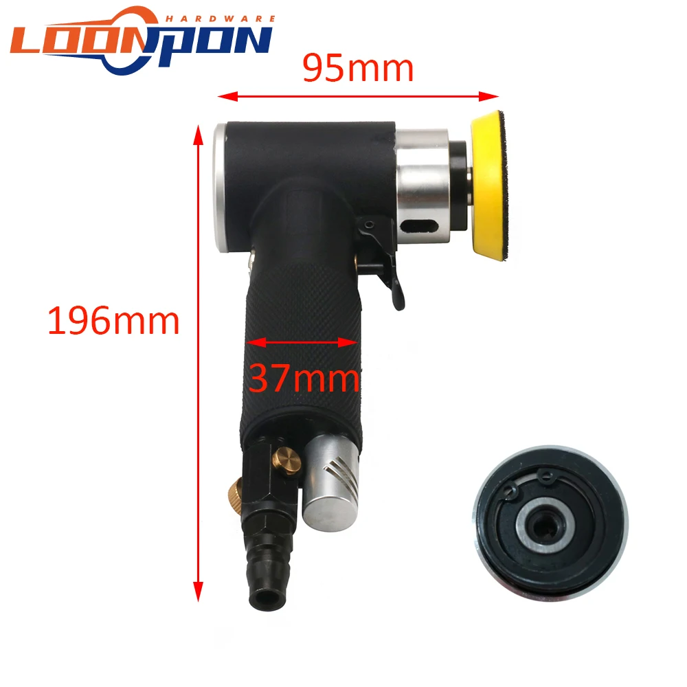 Пневматическая шлифовальная машина орбитальная полировальная пневматическая