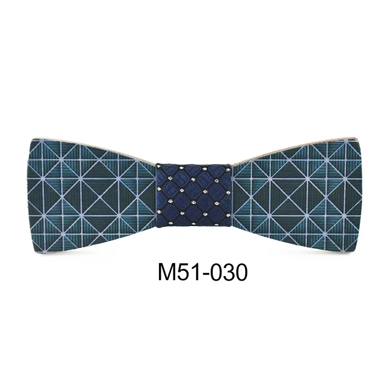 Wood Bowtie Мужской женский геометрический резной деревянный галстук-платок с бантом элегантная крутая Свадебная деловая Вечеринка узор в горошек PU Бабочка галстук-бабочка - Цвет: Wood Bowtie