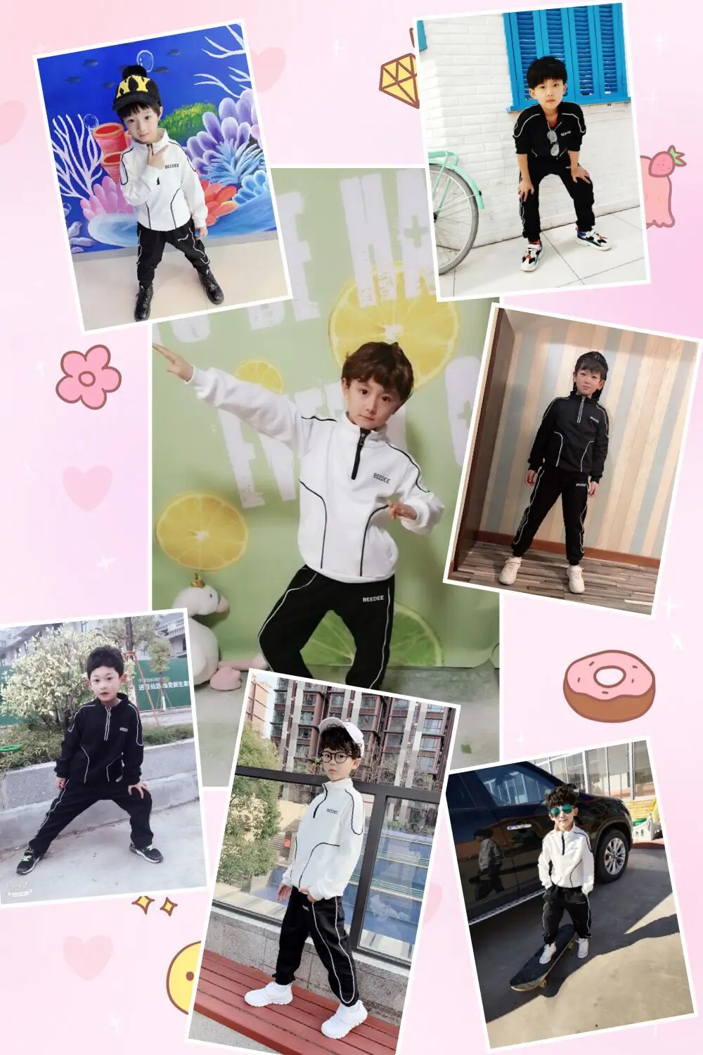 Active Spring Autumn Boy Clothes Set Fashion Kids Suit New Children Long Sleeve Coat Pants 2pcs Sports Clothing For Boys Outfits (1)