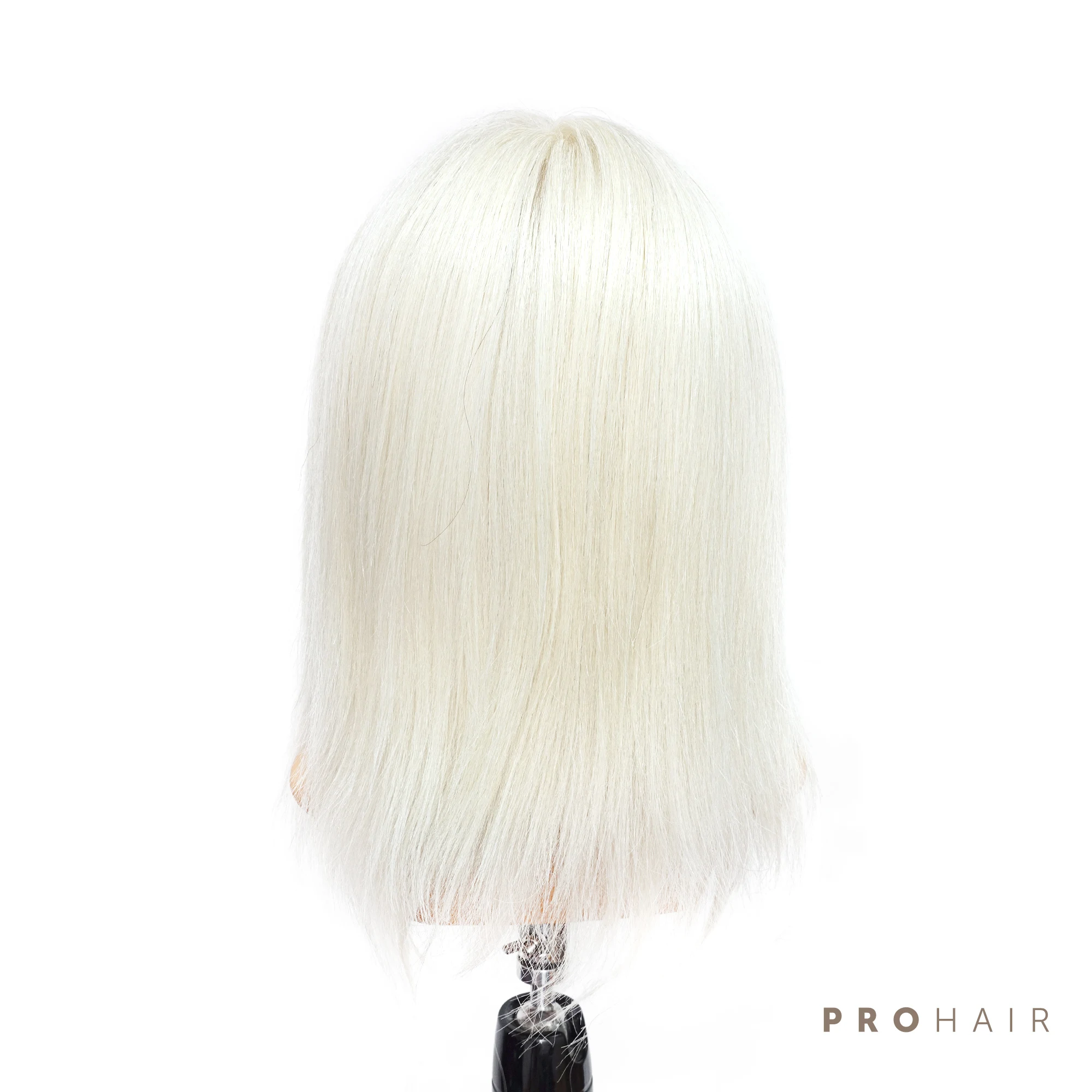 Манекен PROHAIR 30 см 12 дюймов 100% голова из белой козьей шерсти манекен