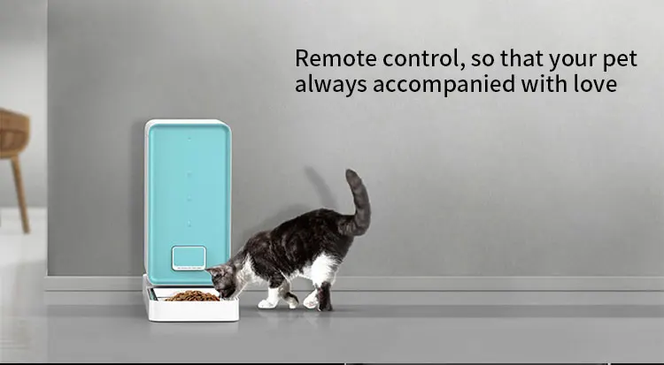 5.9L Pet автоматическое интеллектуальное устройство подачи синхронизации свежего кормления машина для кормления собак и кошек Домашнее дистанционное управление