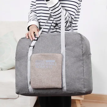 

Simple Portable Foldable Travel Handbag Luggage Storgage Bag Men's And Women's Boarding Bag Cationic Luggage