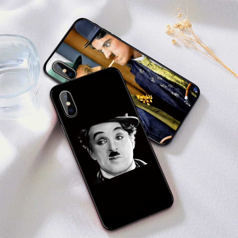 Забавный черный и белый Chaplin для Xiaomi Redmi Note 5 S2 7 Plus 6 3 3S Pro 4A 4X 5A 6A Prime чехол mi 9 8 RG