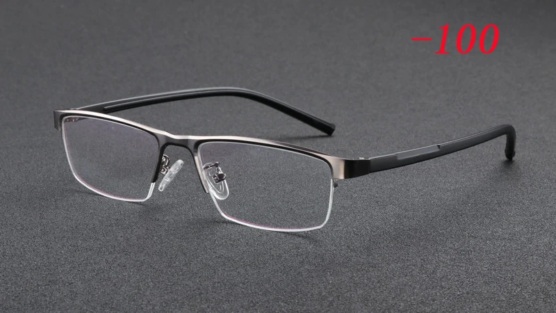 От-1,00 до-6,00 ретро круглые деревянные цветные солнечные фотохромные готовые очки для близорукости, мужские женские солнцезащитные очки, очки для близорукости - Цвет оправы: Черный