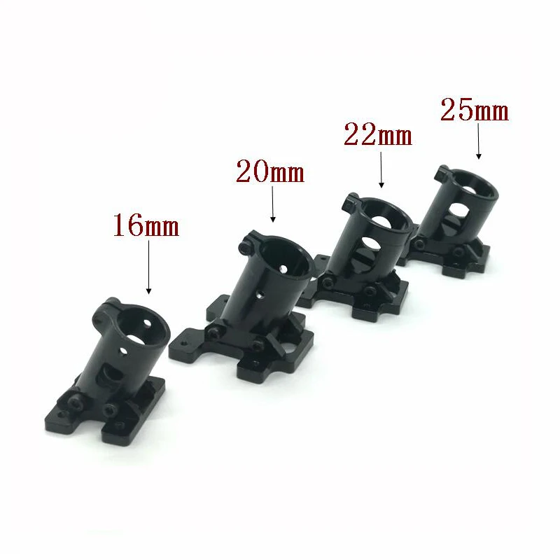 

Multi axis uav parts aluminum alloy carbon tube connection foot mount fixing parts 16mm 20mm 22mm 25mm black