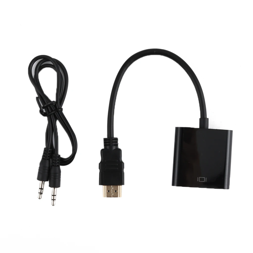 NO.2 HDMI в VGA с 3,5 мм аудио адаптер кабель конвертер мужчин и женщин - Цвет: NO.2