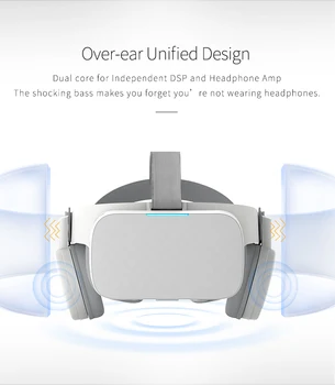 

VR glasses VR headset helmet smart screen movie music Virtual Reality Bluetooth VR shinecon goggles