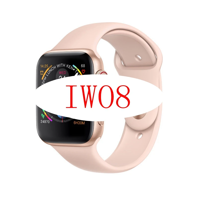 IWO 8 lite Смарт-часы 44 мм gps монитор сердечного ритма Bluetooth звонок Smartwatch PK IWO 7 для Apple Iphone Android не Apple Watch - Цвет: 2