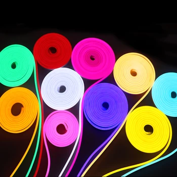 

1m/5m led silicone soft light with neon light with 12V outdoor waterproof billboard customized shape to make character light bar