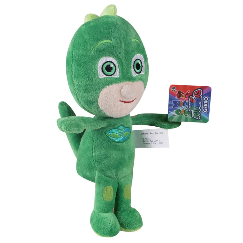 20 см герои мультфильмов Pj Catboy Owlette Gekko накидка Маски Детские Pj плюшевые маски Juguete детские игрушки для детей лучший подарок S49