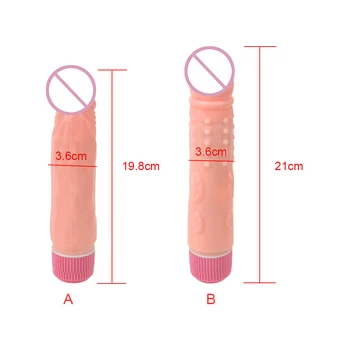 Realistic Dildo Vibrator for Women Famle Masturbation Sex Toys Penis Vibarting Stimulator G spot Clitoris Stimulate 5