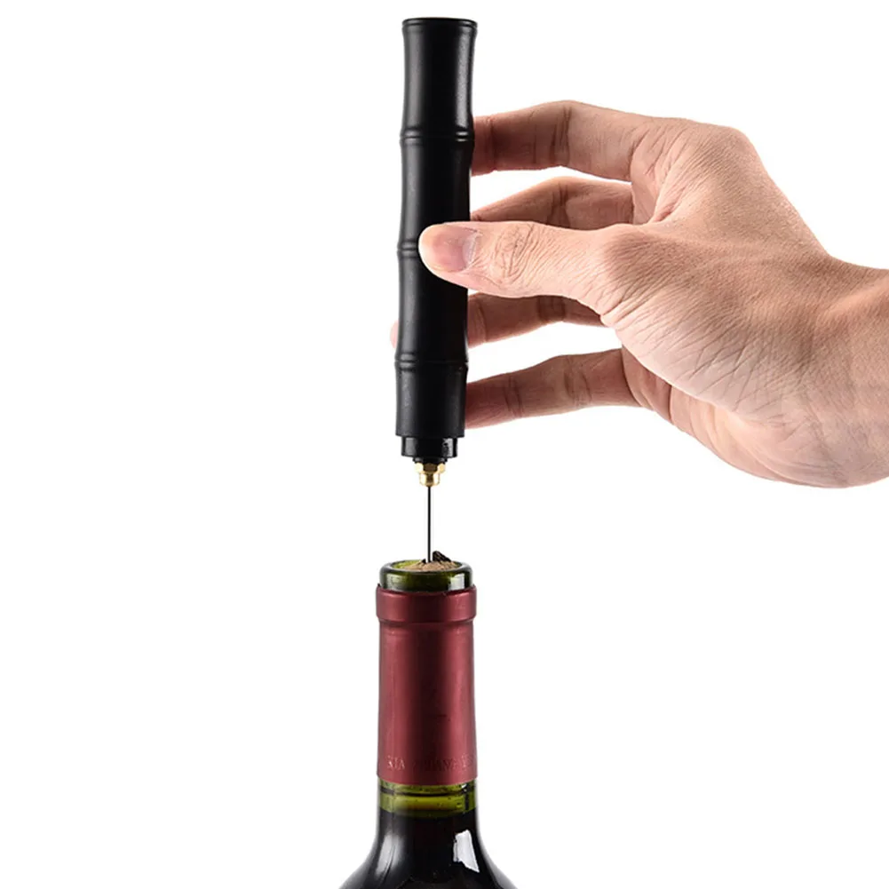Bar Home Bottle Opener Kitchen Air Pressure Type Manual Drinking Red Wine Accessories Tool Durable Corkscrew Stainless Steel
