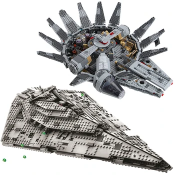 

2020 Newest Hot 1457 PCS First Order Star Destroyer Model Building Block Bricks Toys Compatible Lepining Star Wars