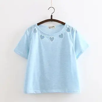 

2018 New Summer Casual Women O-neck T shirt Lady Sleeve Top Short Sleeve T-shirt Clothing