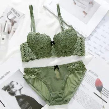 

Fashion Sexy Bra Sets Embroidery Lingerie Underwear Women Set Lace Comfortable Brassiere Bras нижнее белье женское