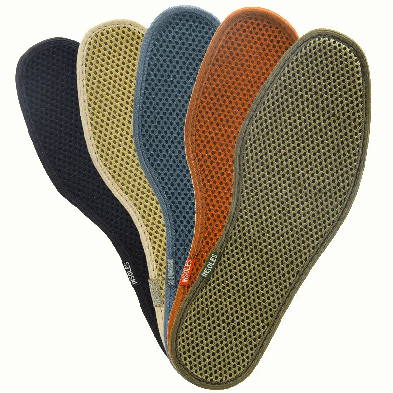 Deodorante Carbone di bambù per scarpe Uomo Donna Solette sportive Mesh Traspirante Inserto per scarpa Inserto Soletta per aspirazione del sudore_voghion.com
