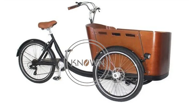 Электрический 3 колеса продукты питания велосипед доставка каюта трицикл грузов трицикл для домашнего использования