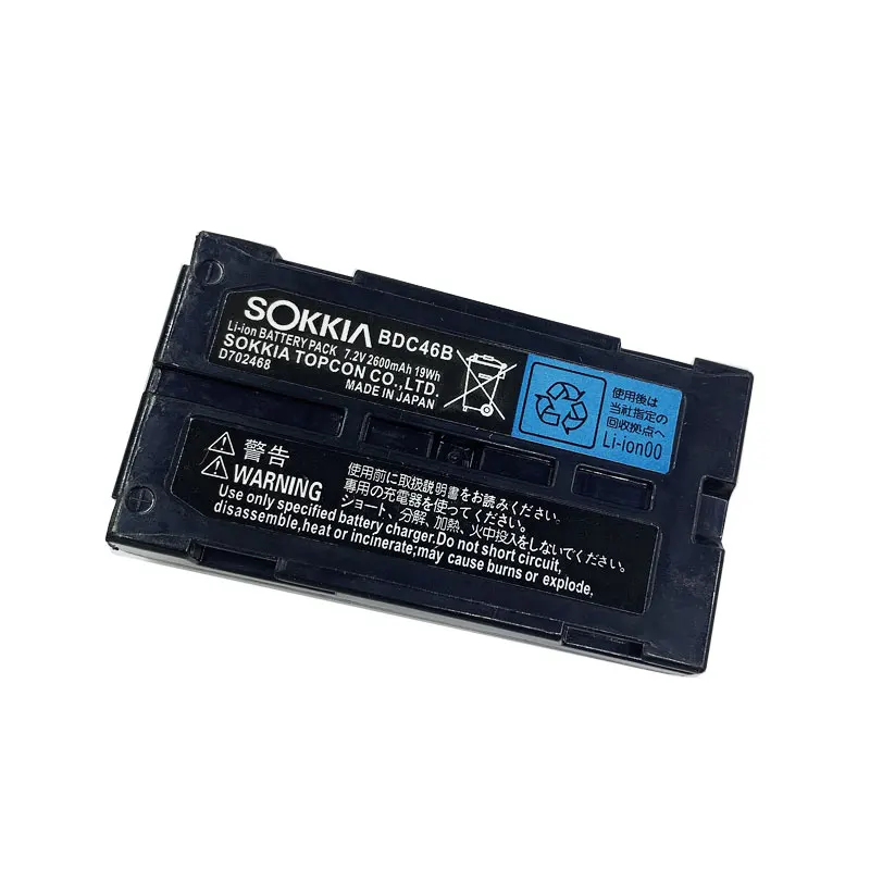 Аккумулятор Sokkia BDC46B/BDC46/BDC46A литий-ионный аккумулятор 7 2 в 2600 мАч для общей