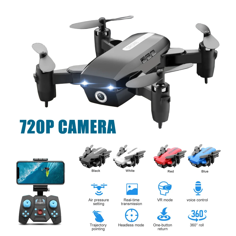 

Rc Drone with HD 0.3MP/720P Camera Mini Folding Dron Drone RC Quadcopter Altitude Hold Quadrocopter Toys For Children Kids