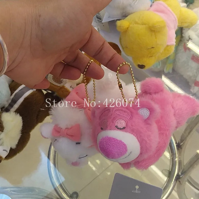 Marie Stitch Lotso Huggin Медведь плюшевый маленький брелок для ключей дети мягкие животные игрушки для детей 12 см