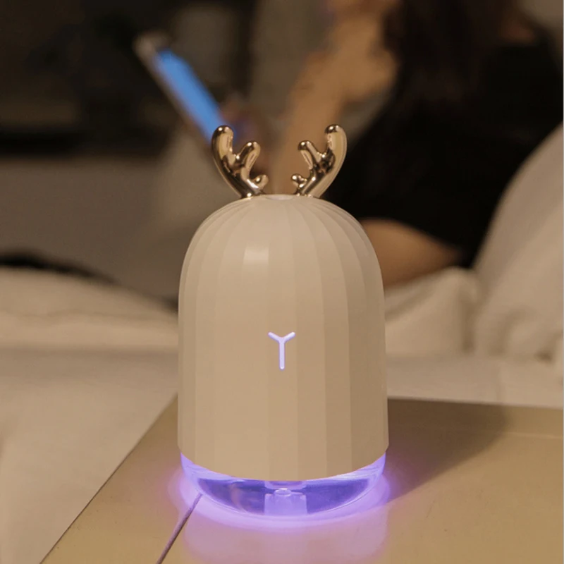 

220LM Ultrasonic Air Humidifier Home USB Aroma Diffuser Mini Essential Oil Diffuser Office Car Mist Maker With LED Night Lamp