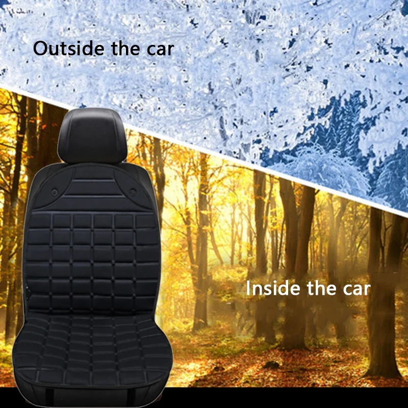 12 В электрогрелки для зимнего подогрева сидений автомобиля Cushio универсальные электрические товары зимние теплые задние сиденья тепла