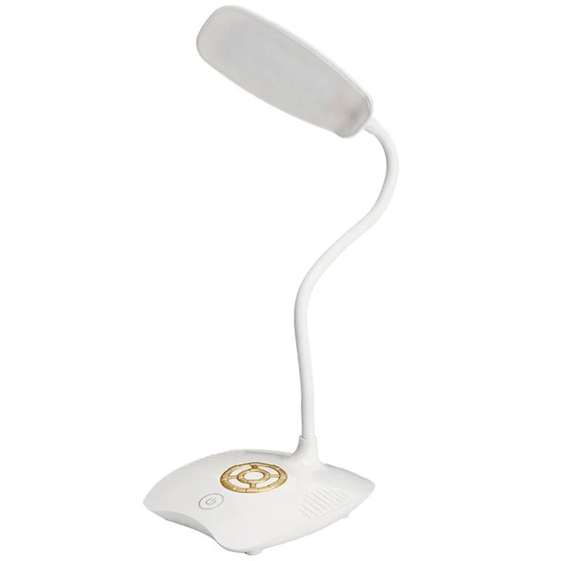 

Hot Rechargeable Flexible Led Table Lamp Press Switch Desk Book Reading Light Dimmable Usb Led Night Light For Bedroom