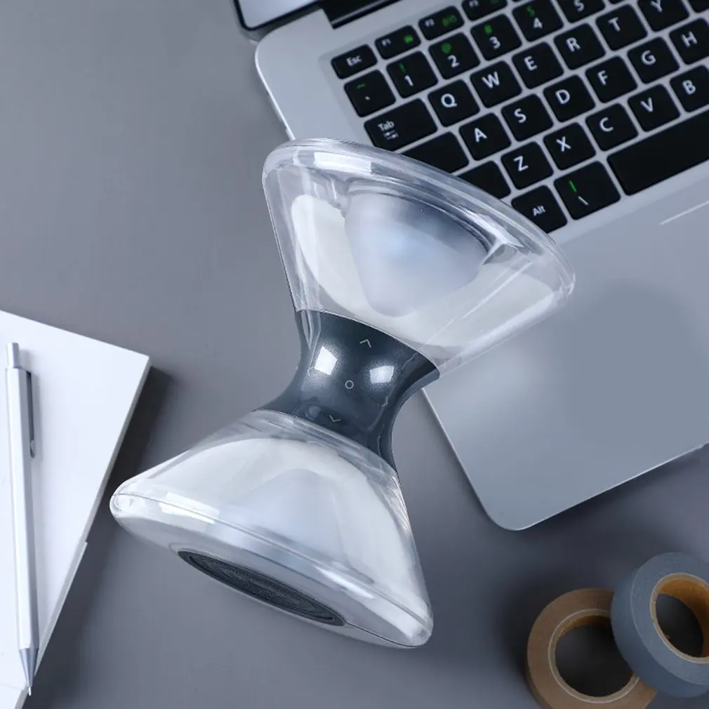 Hourglass Shape Sound Wireless Night Light HD Stereo Sound Super Bass Player