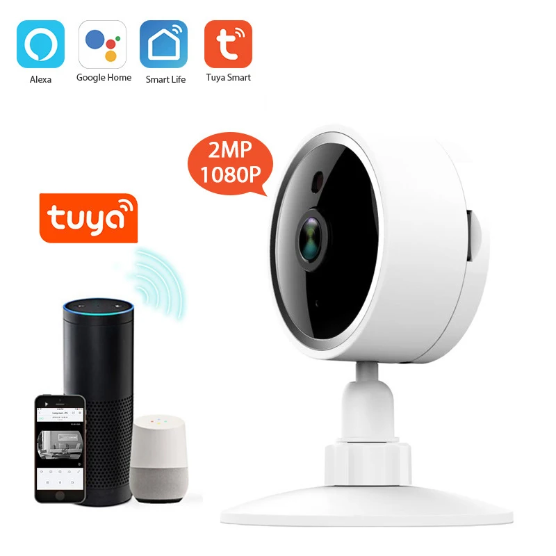 

Wireless Smart Wifi IP Camera Smart Life HD 1080P Wireless Wifi P2P Security IP Camera Baby Monitor Works Motion Detection Alarm