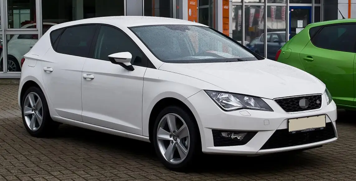 Для seat leon mk3 кожаный автомобильный коврик ковер аксессуары интерьера 2012 2013