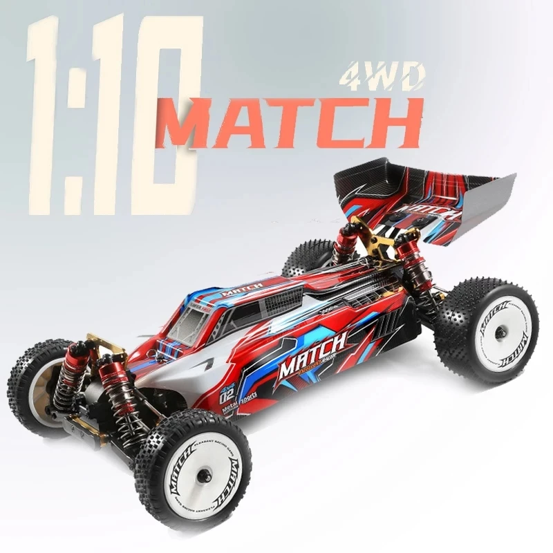 Wltoys 104001 RC카 1/10, 4WD 2.4G 무선 제어 자동차, 드리프트 오프로드 메탈, 고속 레이싱 클라이밍 자동차, 차량 장난감