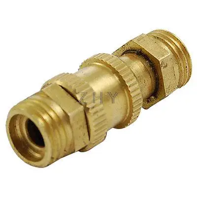 5,5 мм отверстие золотого тона выпускной клапан для воздушного компрессора