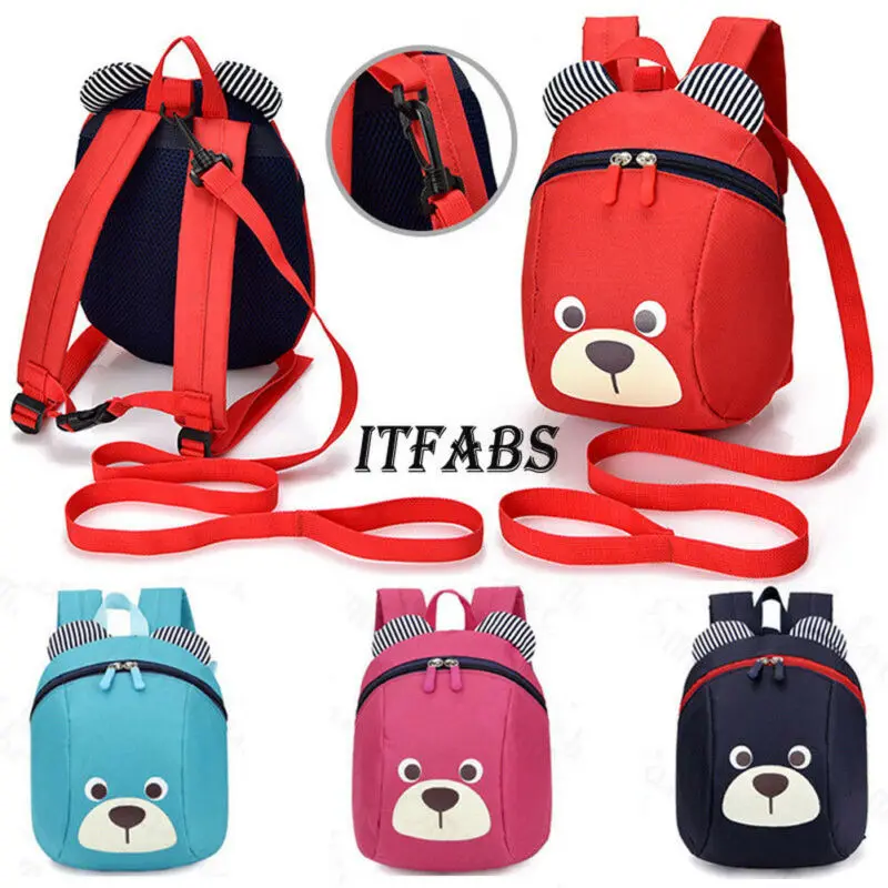 

Toddler Baby Kids Cartoon Animal Backpack Kindergarten Pre-school Shoulder Bag