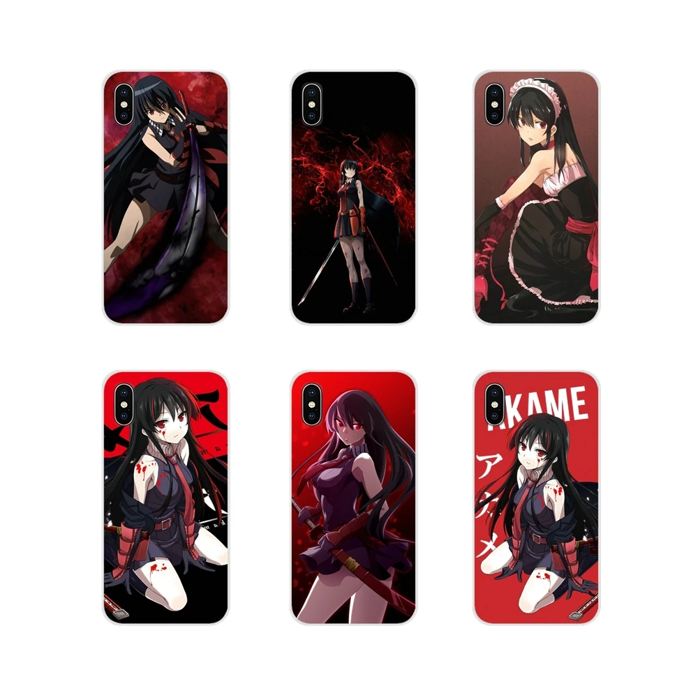 Аксессуары чехлы для телефонов аниме Akame Ga Kill Huawei G7 G8 P8 P9 P10 P20 P30 Lite Mini Pro P Smart Plus 2017
