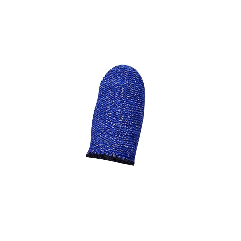 1/2 шт Sweatproof дышащий Сенсорный экран рукав для пальца чувствительный игровой контроллер для мобильного телефона игровой для iPhone samsung - Цвет: Blue 1pc