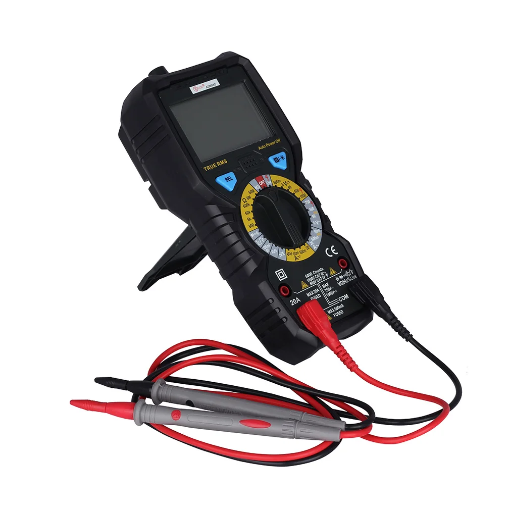 

New ADM08D BSIDE True RMS Value Digital Multimeter Temperature Capacitance Frequency Test Professional Effective Value Test