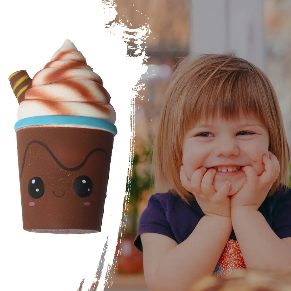 Kawaii новые мягкие шоколадные сендвич-печенье медленно отскок игрушка милый моделирование мягкая еда детские игрушки антистресс