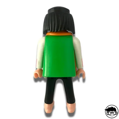 Playmobil винтажная фигурка парикмахера с фартуком свободный