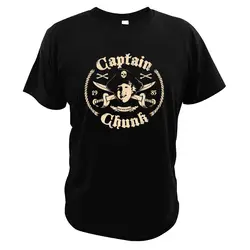 Пиратские футболки, Chunk Goonies, приключенческий комедийный флисовый Тройник, летняя повседневная футболка из 100% хлопка высокого качества с