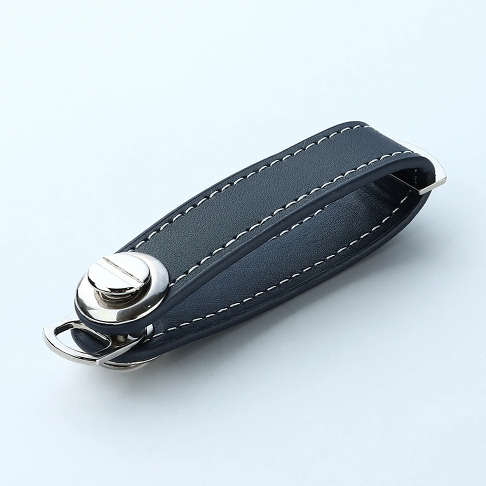 Elegant Leather Keychain Pouch and Organizer