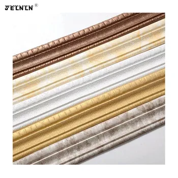 

Border wall stickers top corner background wall side wall waist line ceiling line wallpaper self-adhesive skirting foam stickers
