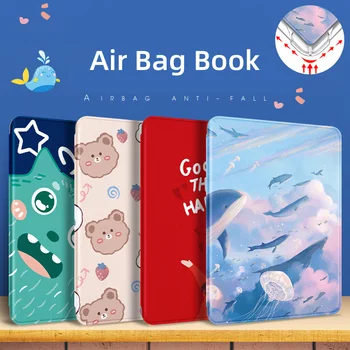 

Cute Case For iPad Pro 11 2018 Air Mini 1 2 3 4 5 2017 2018 10.2 2019 Air Bag Shell Simple Cattoon Shockproof Protector