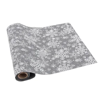 

Christmas Table Runner Soft Tablecloth Printed Desk Cloth Creative Table Cloth