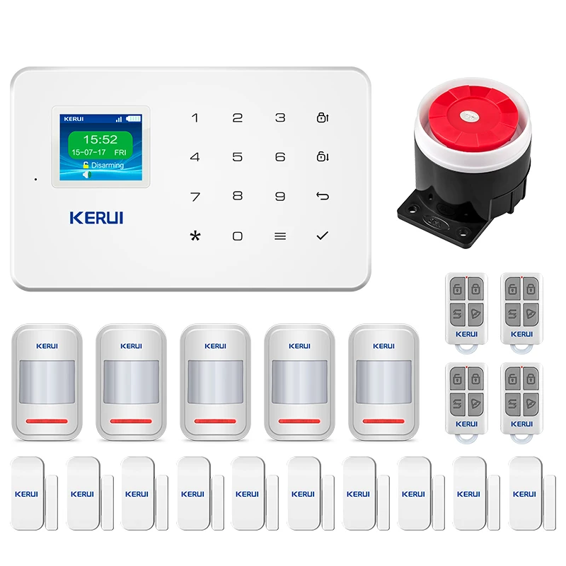 Kerui G18 Gsm Wireless Alarm Systems Security Home Sim Smart Kerui G18 Gsm Wireless Alarm Systems Security Home Sim Smart