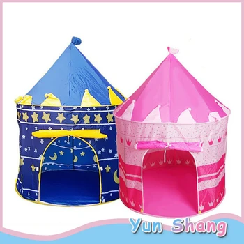 

Children's Tent Kids Pop-Up Castle Play Tent Playhouses Girl Boy Indoor Garden Portable Kids Outdoor Game Play Tents