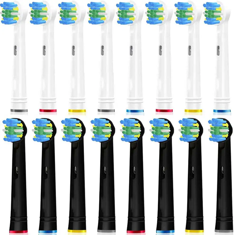 16pcsFlossReplacementBrushHeadsForOralBBraunElectric
