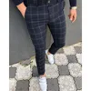 Men Clothing Hot Work Stretch Pants Spring Autumn New Fashion Grey Blue Multicolor Casual Trousers Pencil Pants For Men Business 3