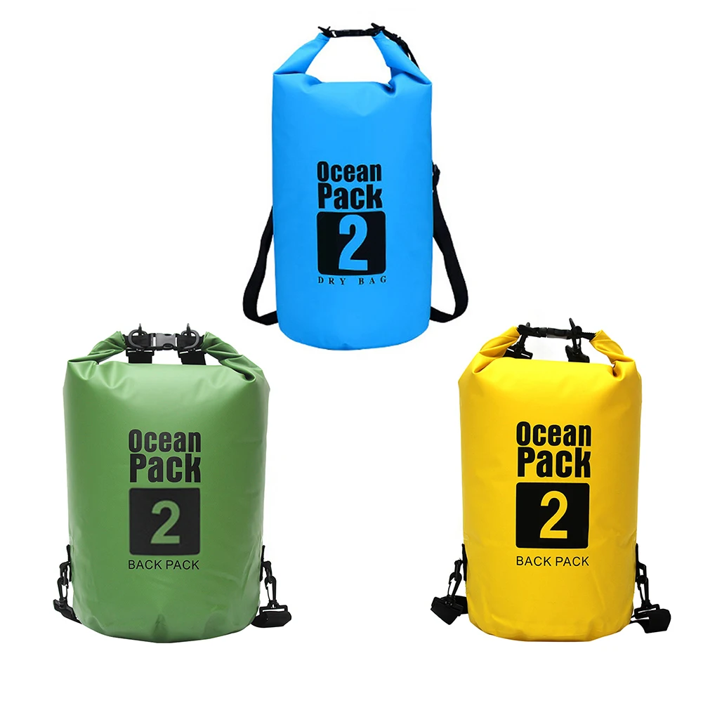 Dry Bag Sack for Canoe Floating Boating Kayaking Camping PVC Waterproof Backpack 