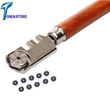 Шесть колес алмазное стекло резак острый велосипед складной лезвие стекло алмазный режущий инструмент DIY плитка мозаика стекло резка ручные инструменты